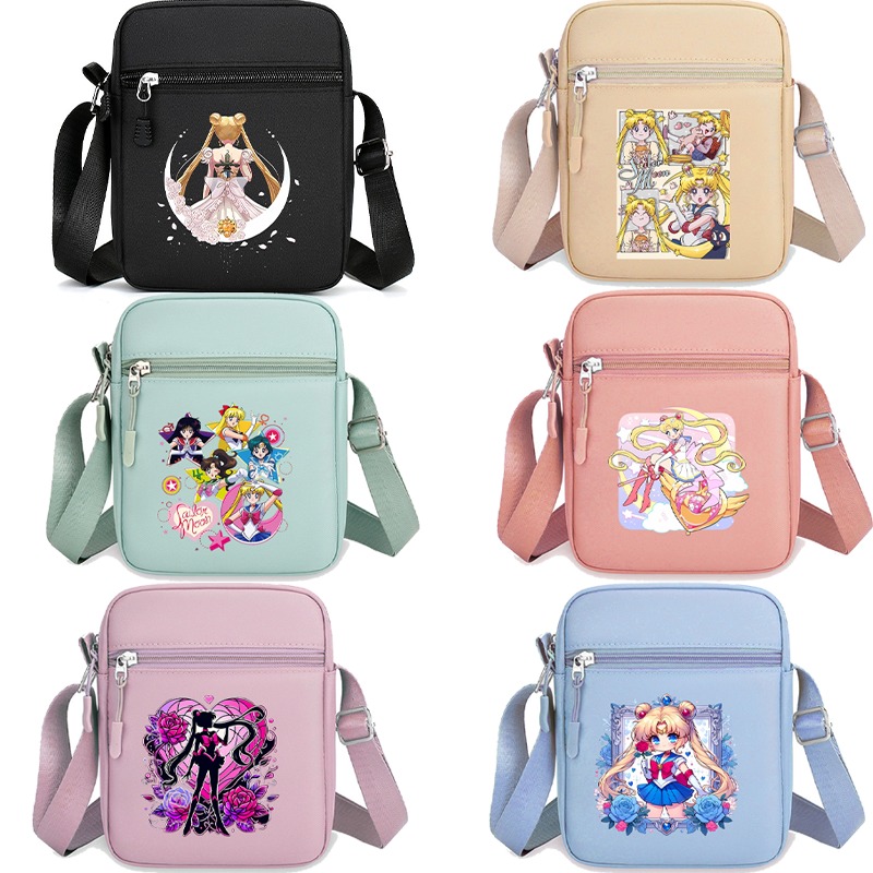 Women'S Bags Everyday - Bolsa de Ombro Sailor Moon Unissex,