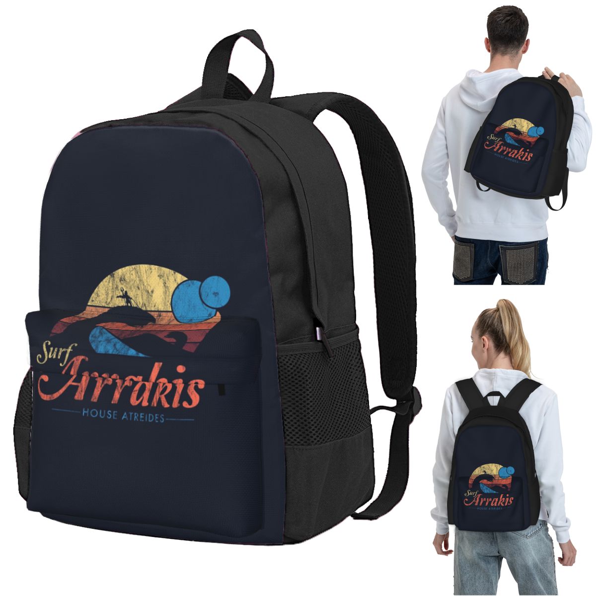 Women Bags Dune - Mochila Arrakis Distressed Surf Dune Sci