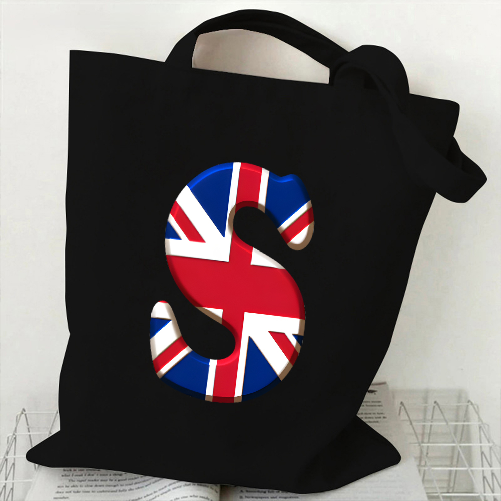 Women Bags In Uk - A-Z 26 carta sacola de lona