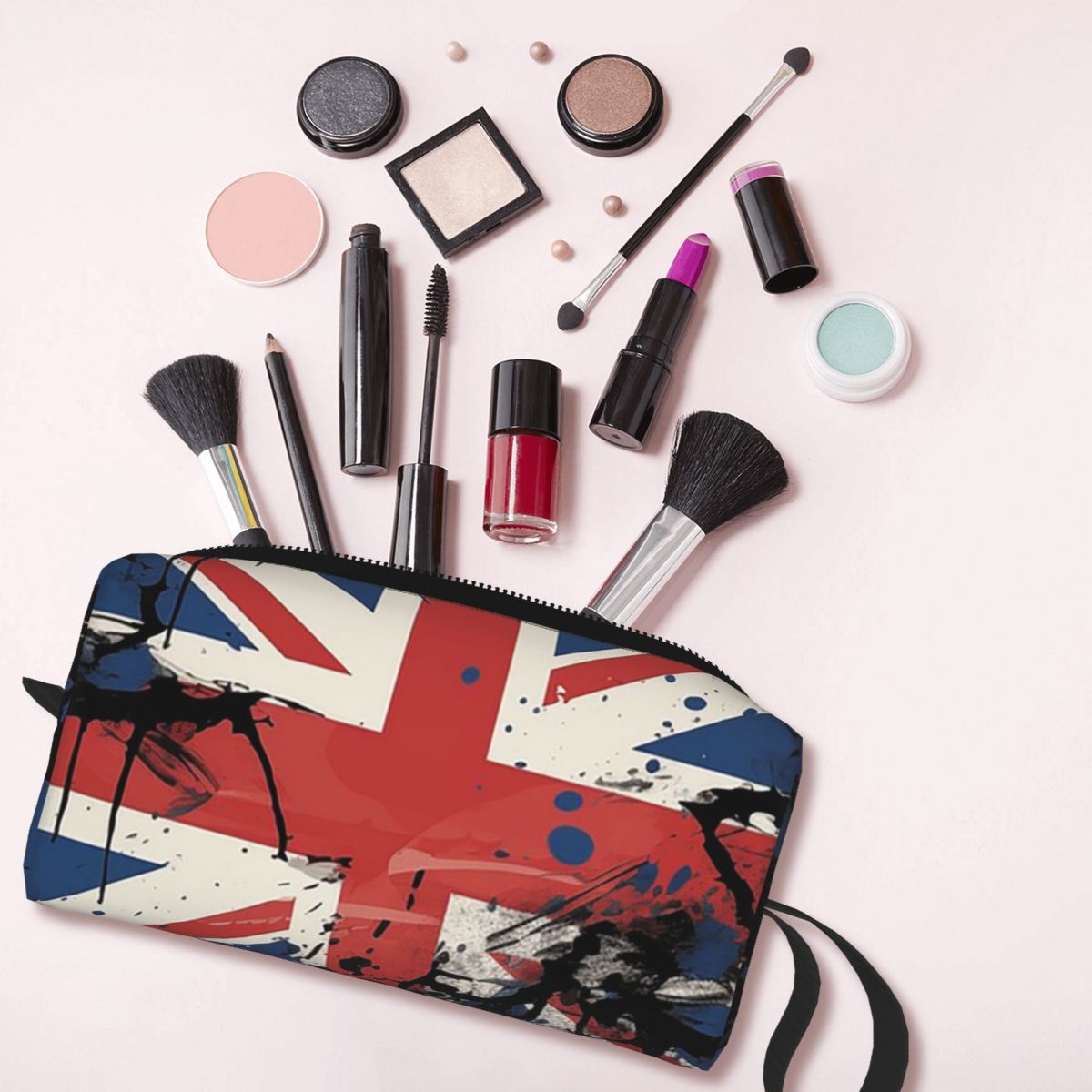 Bolsa de maquiagem com bandeir - Women Bags In Uk avaliação e preço