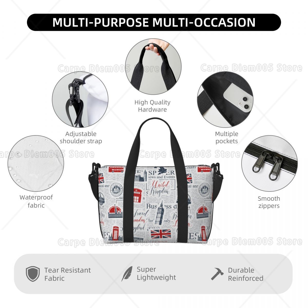 Vintage reino unido londres jo - Women Bags In Uk avaliação e preço