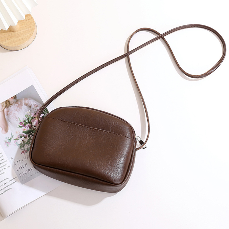 Retro feminino simples macio c - Women Bags Zip avaliação e preço