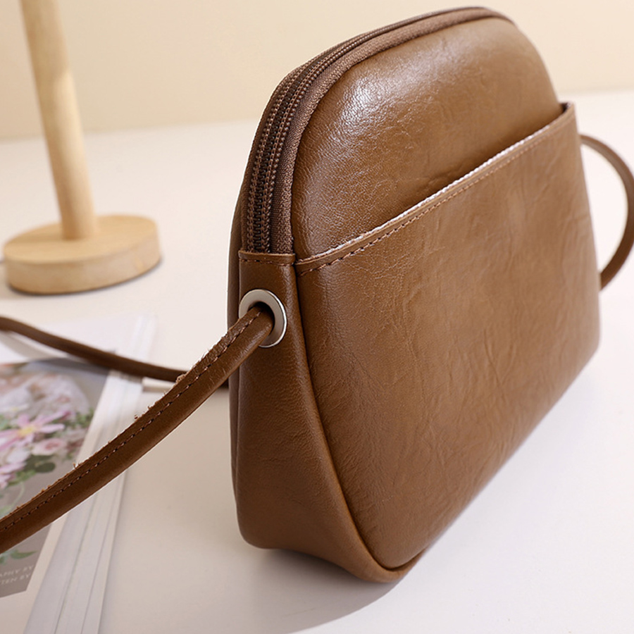 Retro feminino simples macio c - Women Bags Zip avaliação e preço