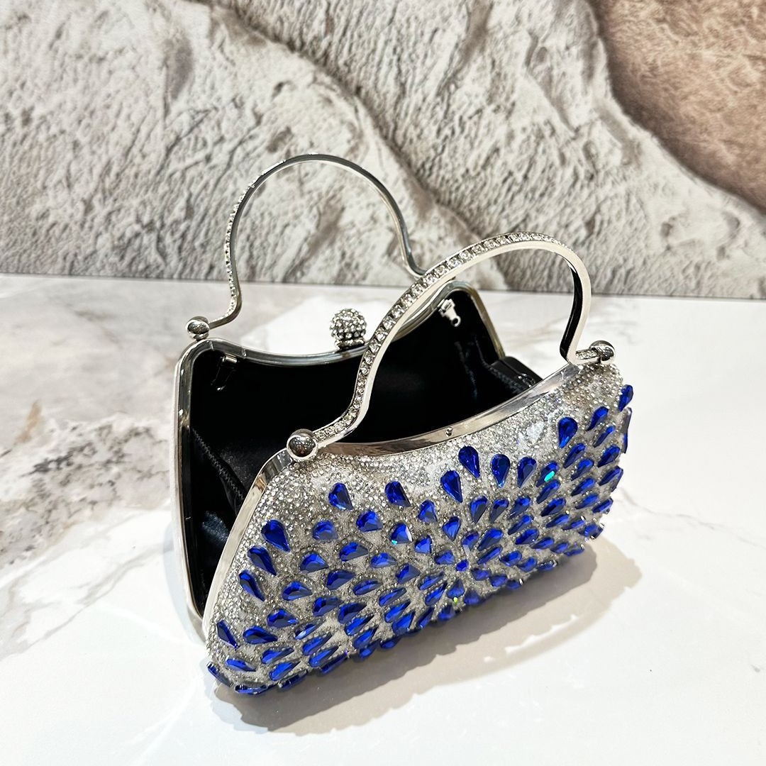 Nova Bolsa Clutch de Strass e  - Women Bags Sale avaliação e preço