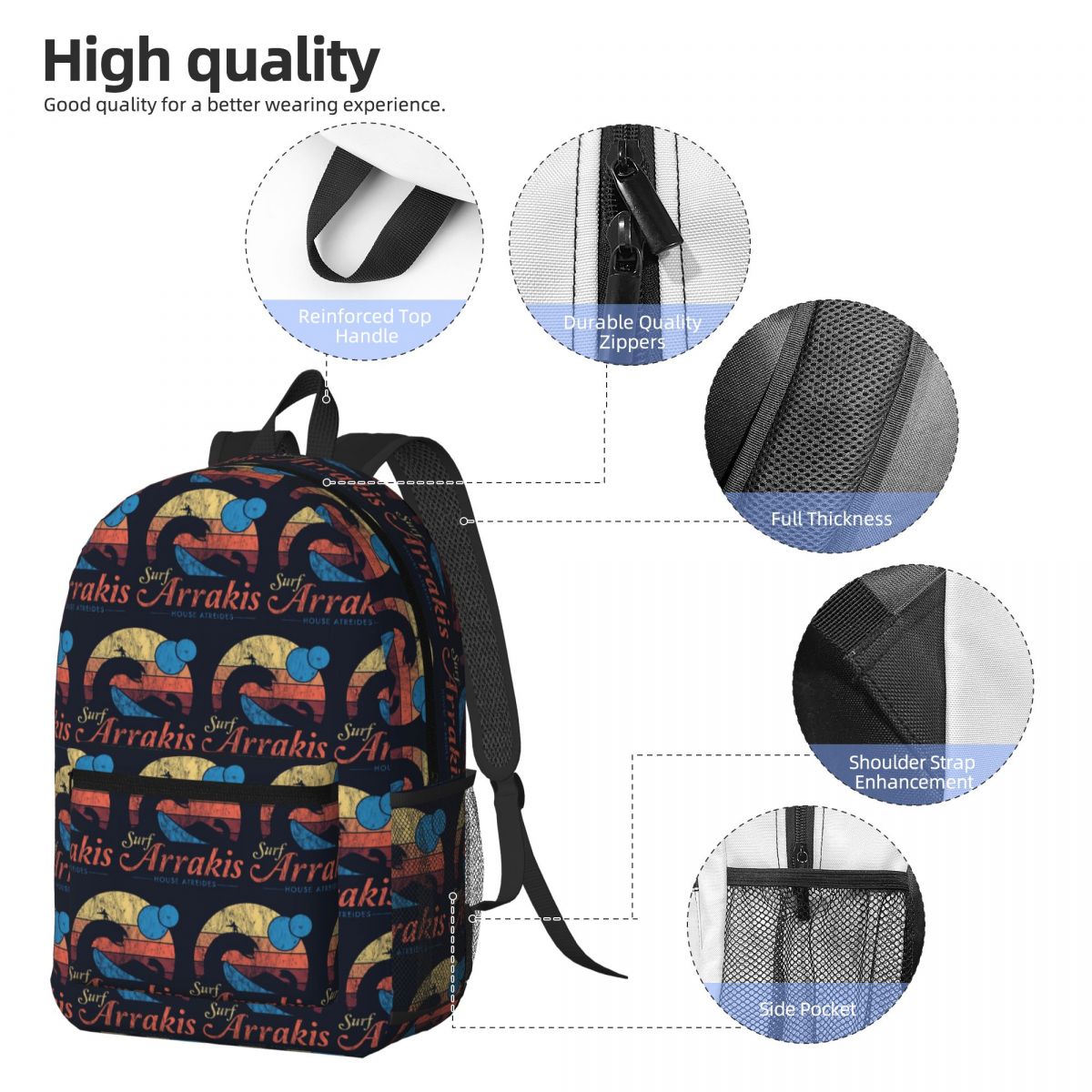 Mochila Arrakis Distressed Sur - Women Bags Dune avaliação e preço